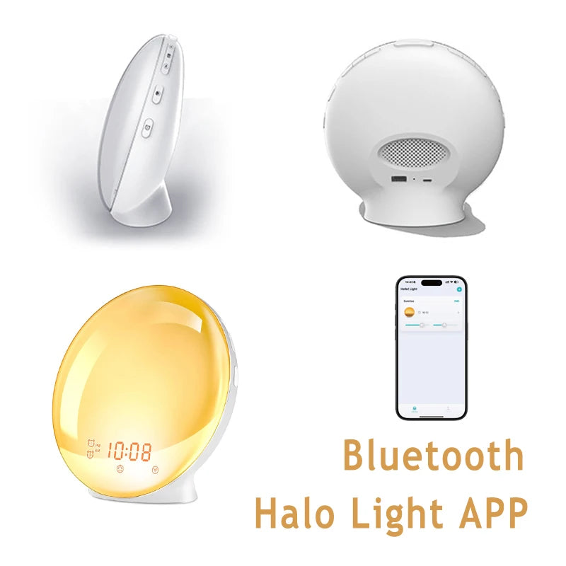 Sunrise Simulation Wake-Up Alarm Clock