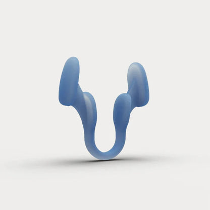 blue nasal dilator on a white background