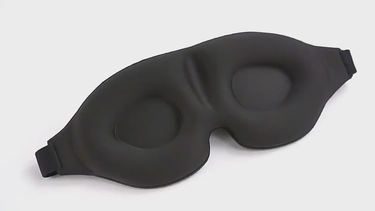 Load video: A product highlight video for a sleep mask